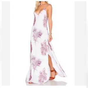 VIX Paula Hermanny Milos Maxi Dress ~ in Krishna White
